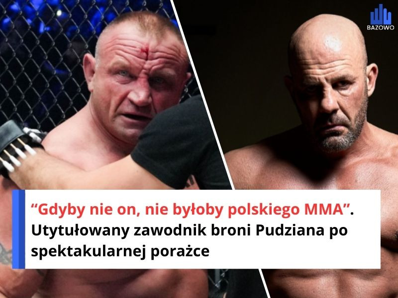 “Gdyby nie on, nie byłoby polskiego MMA”. Utytułowany zawodnik broni Pudziana po spektakularnej porażce
